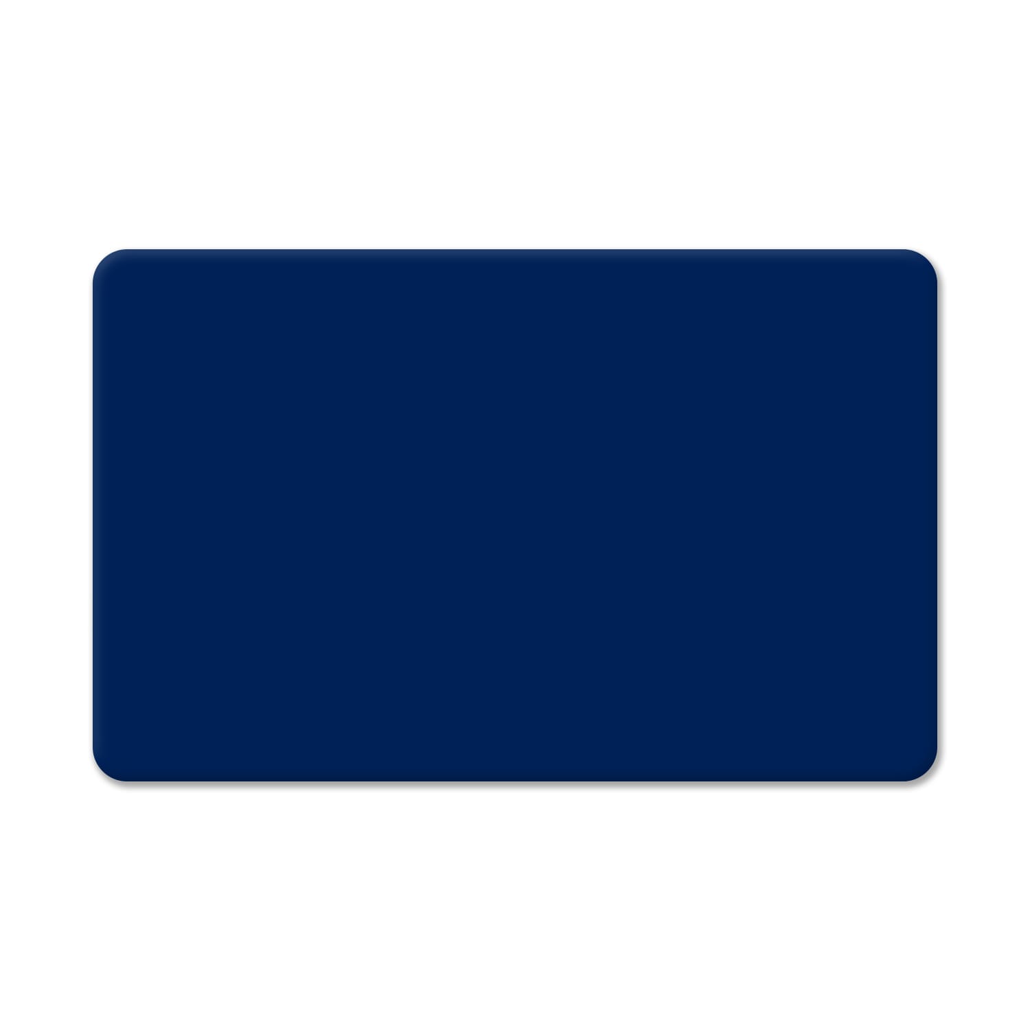 Cards .76mm PVC Dark Blue CR80 (500 Pack)