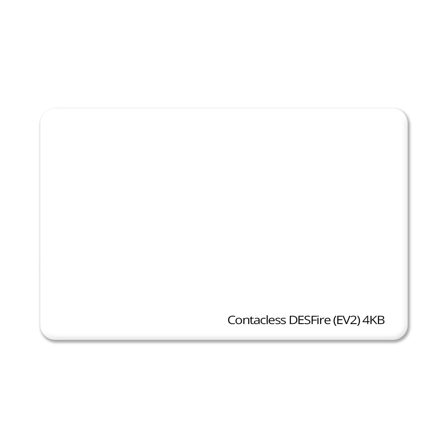 Cards .76mm PVC DESFire 4K EV3 Plain White (100 Pack) Cards .76mm PVC DESFire 4K EV3 Plain White (100 Pack)